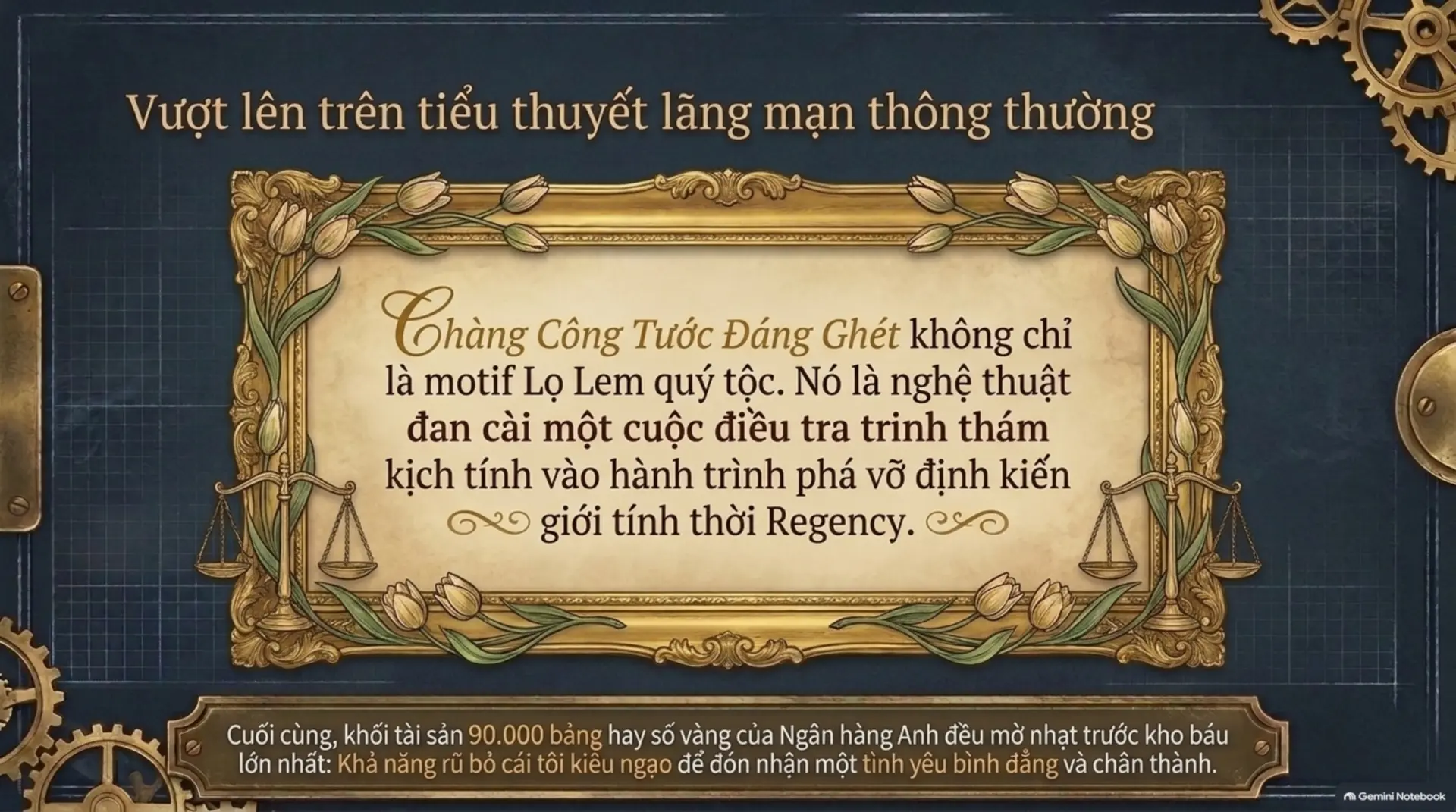 Slide Tóm tắt 12 - Sự Kiêu Hãnh và Định Mệnh: Theron - Vị Công Tước