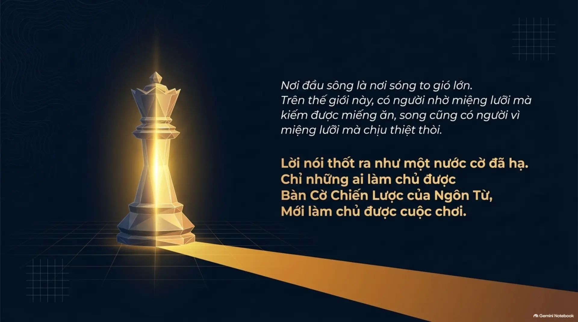 Slide Tóm tắt 13 - Nghệ Thuật Nói Chuyện: Đỉnh Cao Trí Tuệ Trong Giao Tiếp Từ