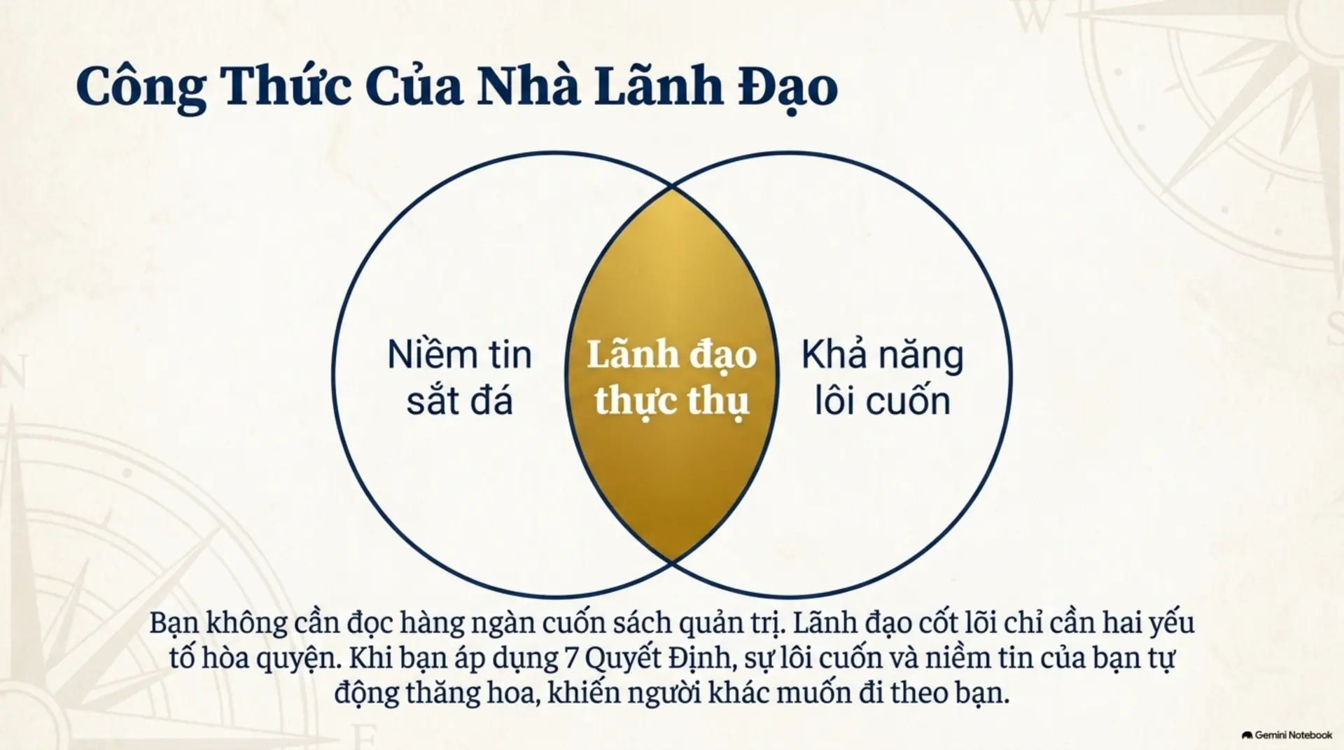 Slide Tóm tắt 14 - 7 QUYẾT ĐỊNH THAY ĐỔI VẬN MỆNH: TỪ GẦM CẦU ĐẾN CUỘC ĐỜI KIỆT XUẤT