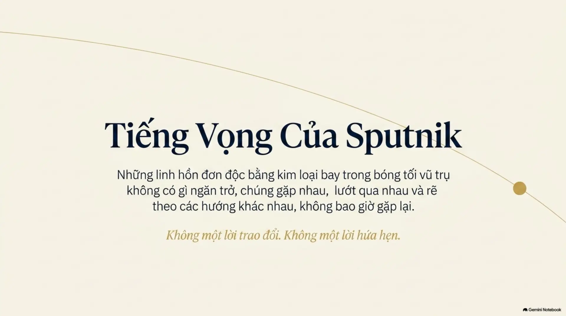 Slide Tóm tắt 14 - Người Tình Sputnik: Những Linh Hồn Cô Độc Trong Vũ Trụ Chữ Nghĩa
