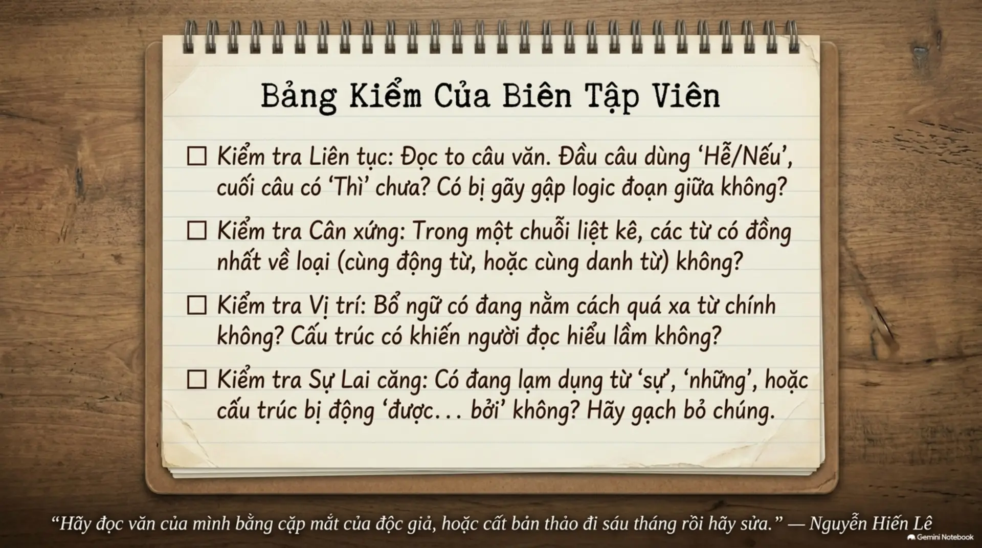 Slide Tóm tắt 15 - Để Viết Văn