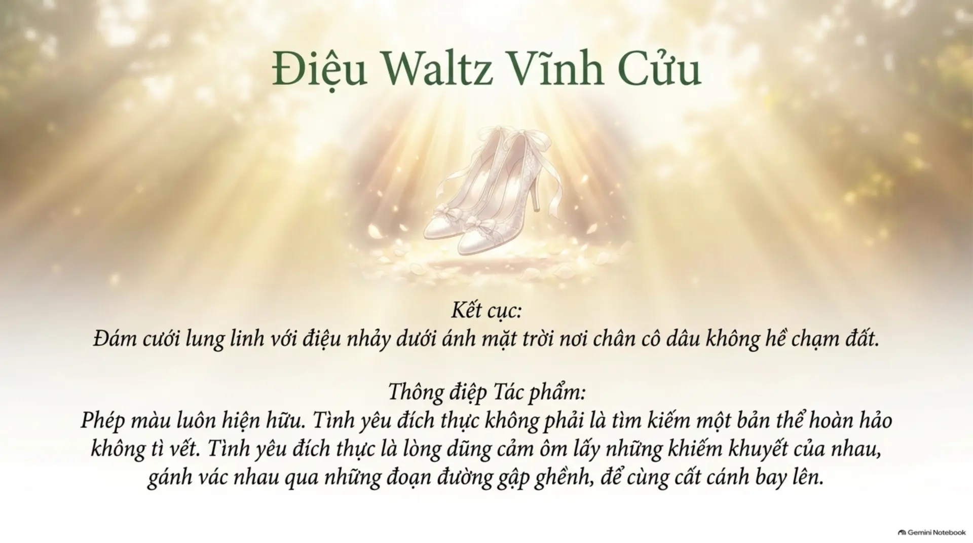 Slide Tóm tắt 15 - Diệu Waltz Dưới Ánh Trăng: Khi Những Vết Thương Được Xoa Dịu Bởi Sự Chân Thành