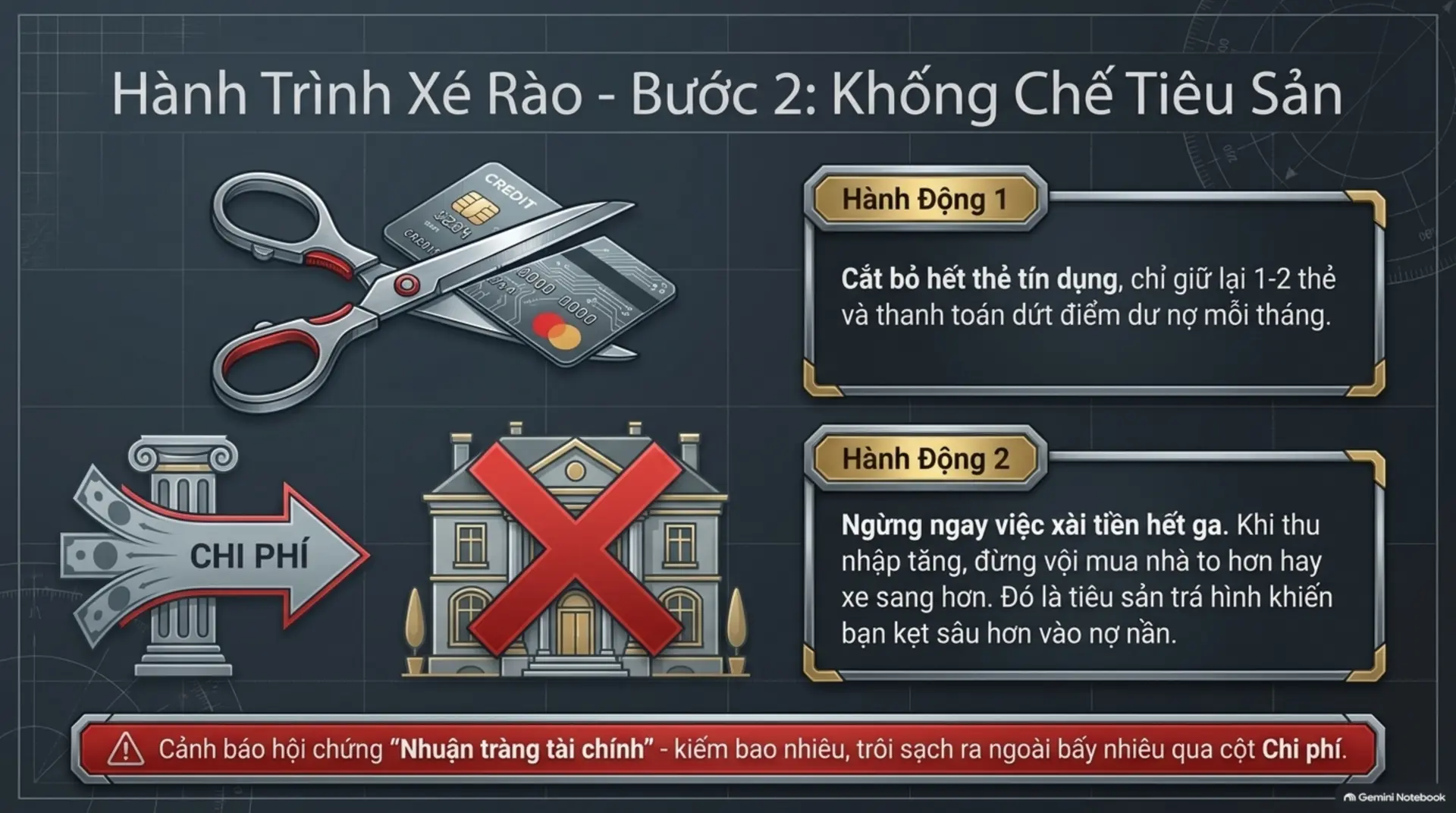 Slide Tóm tắt 16 - Làm Chủ Kim Tứ Đồ: Khai Phá Tư Duy Đột Phá Để Tự Do Tài Chính Cùng Mecobooks
