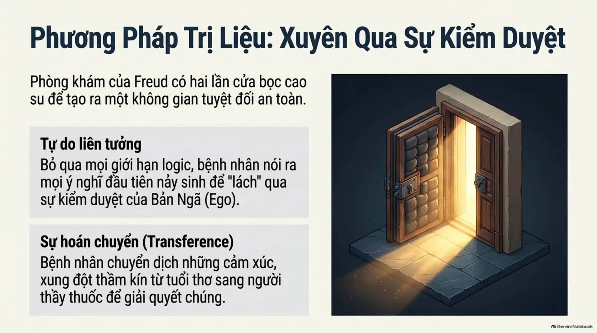 Slide Tóm tắt 17 - Hành Trình Khám Phá Cõi Vô Thức: Những Bài Học Nhập Môn Từ