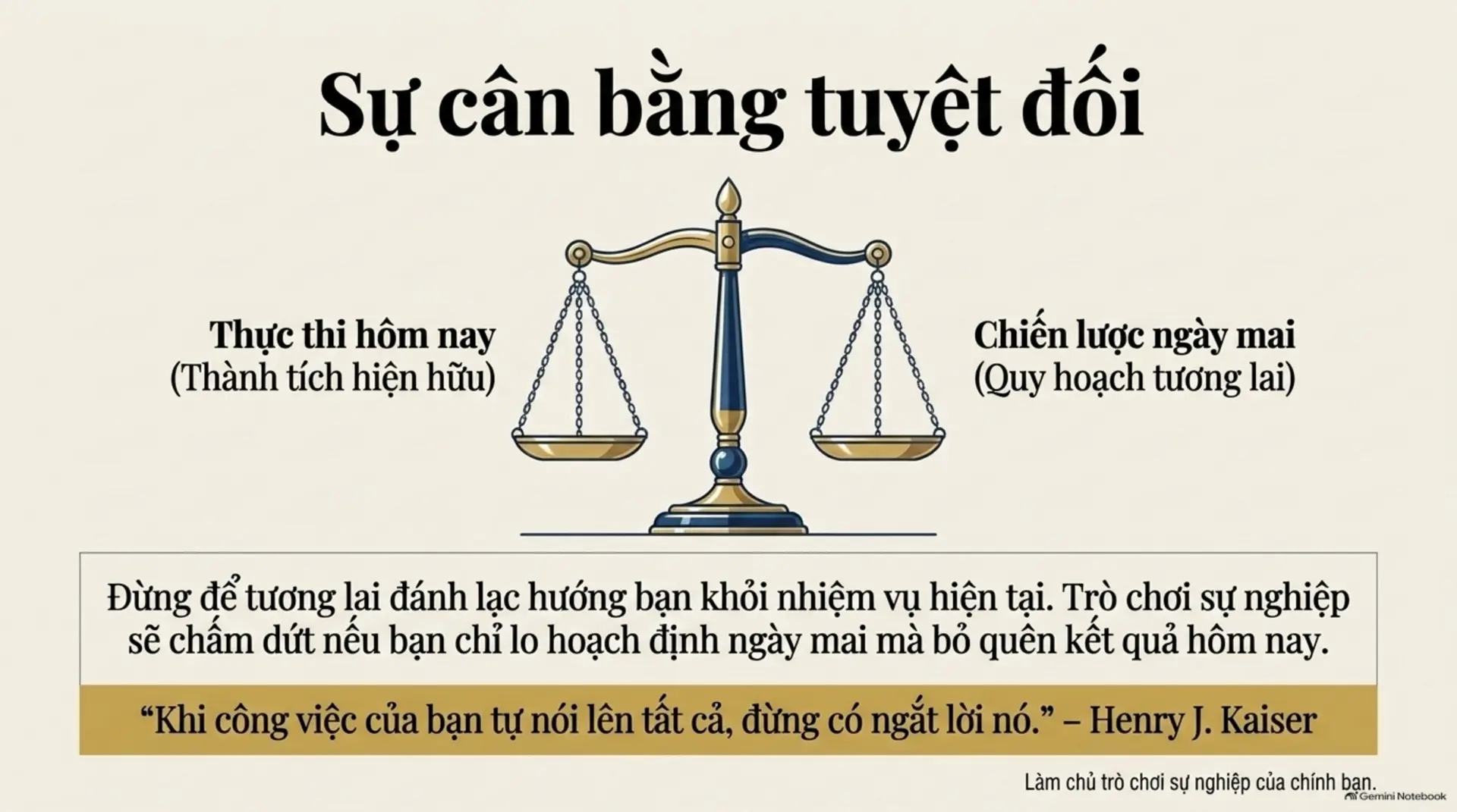 Slide Tóm tắt 20 - Sự Nghiệp Là Một Trò Chơi: Bạn Đang Chơi Để Thắng Hay Chỉ Đang Tồn Tại?