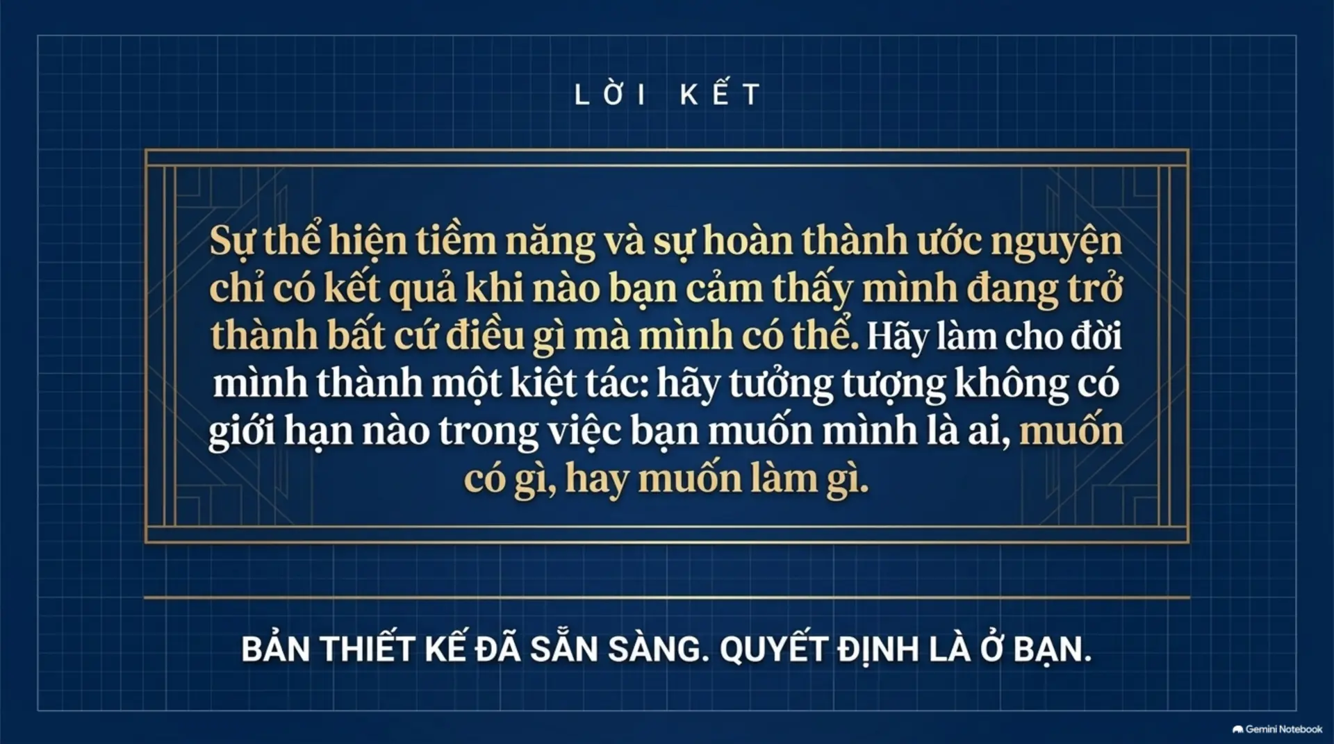 Slide Tóm tắt 20 - Mở Khóa Tiềm Năng Vô Hạn: Những